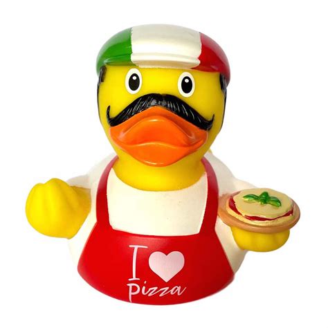 I Love Pizza Rubber Duck Buy Premium Rubber Ducks Online