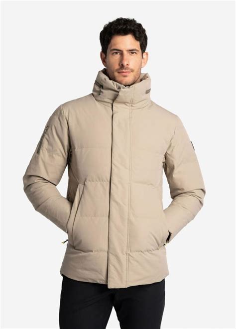 Mens Whistler Mid-Weight Down Jacket Sandstone | Lolë Winter Jackets — ProShepard