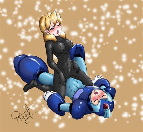 Rule 34 Alia Bodysuit Cowgirl Position Latex Latex Suit Male Mega Man Mega Man X Sex Signature