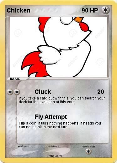 Pokémon Chicken 935 935 Cluck My Pokemon Card