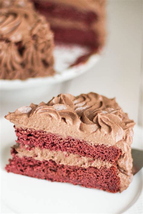 Healthy Vegan Red Velvet Cake Chocolate Mousse Frosting Gluten Free