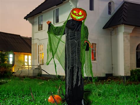 Hourleey Halloween Decorations Outdoor 6 Ft Light Up Ghost