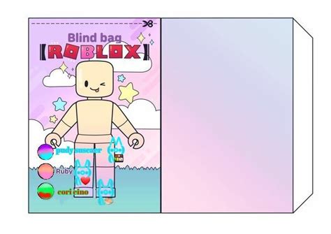 Roblox Blind Bag Free And Printable In 2024 Paper Dolls Blind Bags Paper Dolls Diy