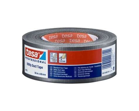 Taśma naprawcza Duct Tape 50m 48mm czarna Tesa H0461346 NarzedziaNonStop