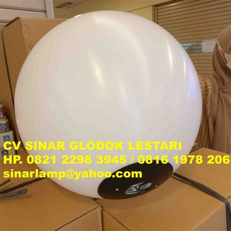 Lampu Taman Bulat Diameter Cm Cm Cm Cm Polytelin Flen Ceper E