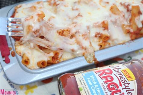 Cheesy Baked Ziti Bolognese Stress Free Mommies