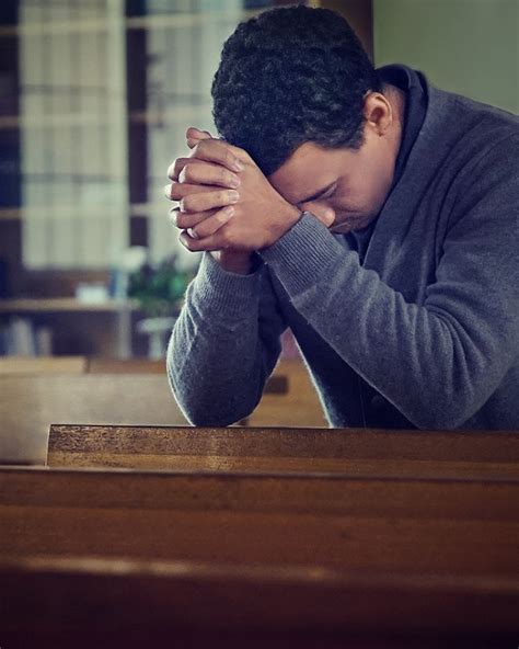 Praying man in church pray – Artofit