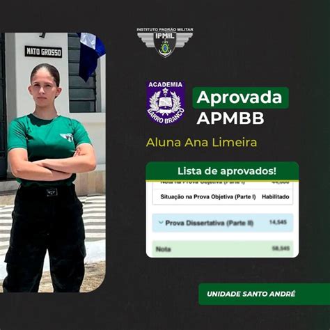 Inscrições IPMIL IPMIL Instituto Padrão Militar