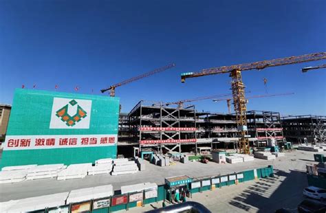 海淀区北部医疗中心工程提前封顶 产业资讯 城建工程