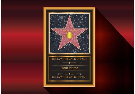 Walk of Fame Vector Star - Download Free Vector Art, Stock Graphics & Images