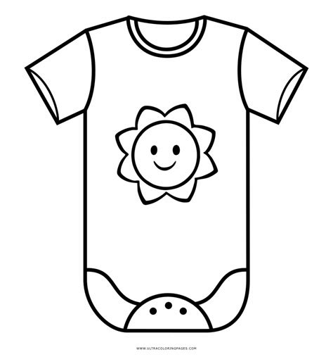 Free Baby Clothes Clipart Black And White, Download Free Baby Clothes ...