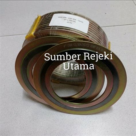 Jual Swg Ansi Carbon Steel Inchi Spiral Wound Gasket Cs Ansi