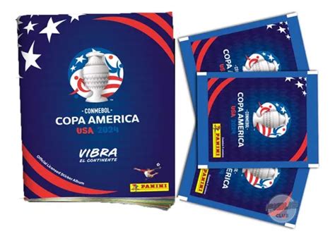 Figuritas Copa America 2024 Panini Álbum 10 Sobres en venta en