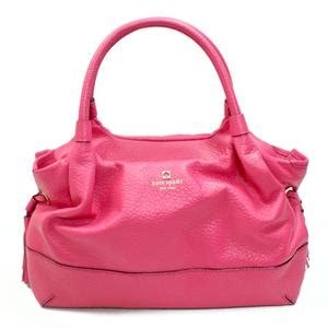 Kate Spade Stevie Southport Avenue Leather Pink Shoulder Bag Handbag