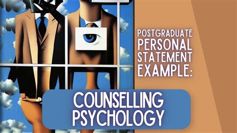 Postgraduate Personal Statement Example: Counselling Psychology ...