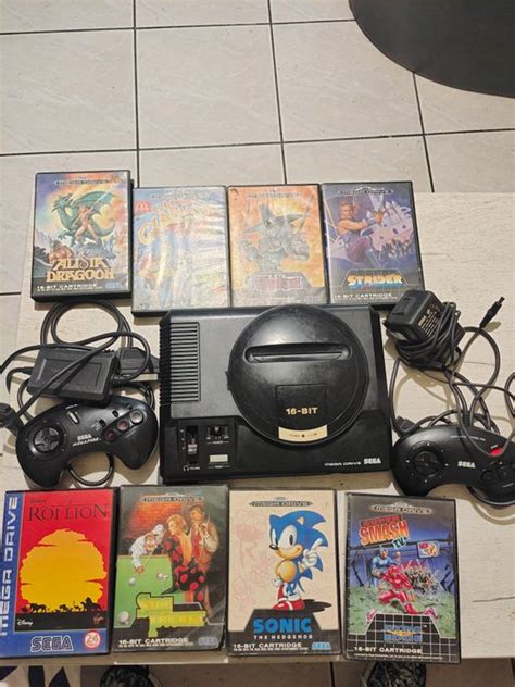 Sega Mega Drive Console With Games Catawiki