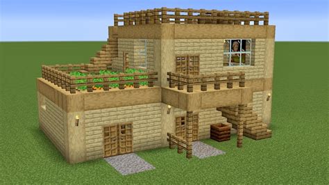 Minecraft How To Build A Easy Beginner House Youtube