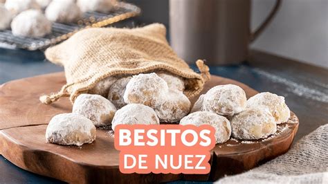 Besitos de nuez Recetas Kiwilimón YouTube