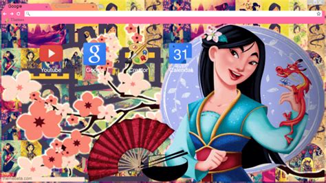 Mulan Chrome Theme Themebeta