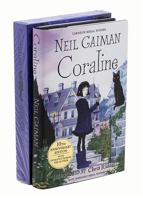 Coraline 10th Anniversary Edition By Gaiman Neil Chris Riddell Illustrator Hardcover