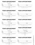 Doctor Appointment Treatment Reminder Cards Codetoolz Managed Care