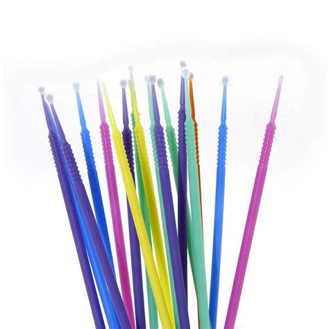 China Colorful Disposable Plastic Dental Micro Applicator Microbrush