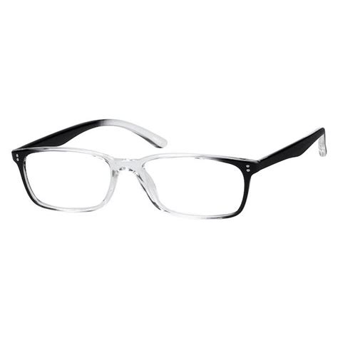 Zenni Geek Chic Rectangle Prescription Eyeglasses Clear Plastic Eyeglasses Geek Chic Glasses