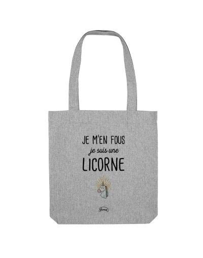 Tote Bag Je M En Fous Je Suis Une Licorne Tote Bag Original Le