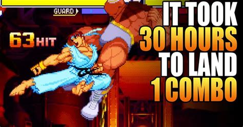 Desk spends 30 hours attempting to perfect a touch of death combo on Zangief where the wrestler ...