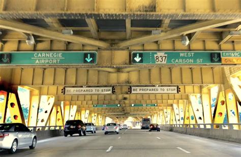 The Signs On The Lower Deck Of The Bridge Are Not Much Less Confusing