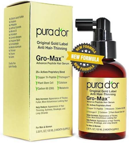 Amazon PURA D OR 4 Oz Hair Thinning Therapy Energizing Scalp Serum