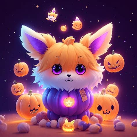 Premium Photo | Cute and adorable halloween ghosts spooky yet charming