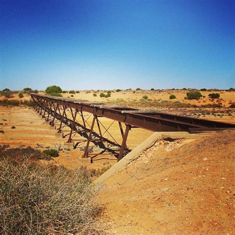 Australia Outback Oodnadatta Track We Camped Near One Of These