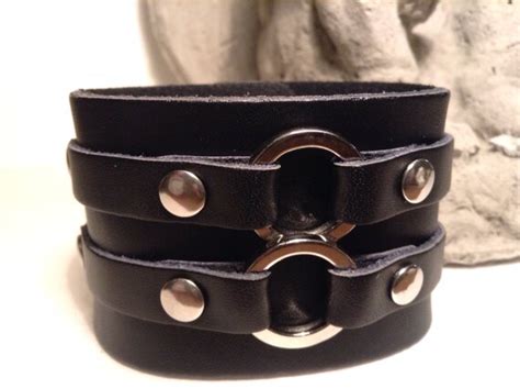 Items Similar To Genuine Black Leather Handmade Men S Adjustable