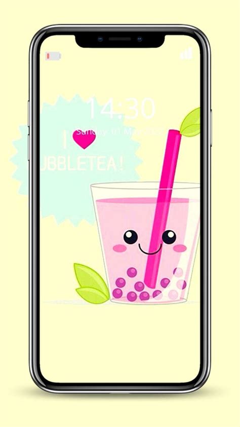 Kawaii Bubble Tea Wallpaper APK for Android Download