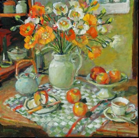 Poppies And Apples Margaret Olley Ehive