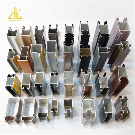 Aluminium Window Parts Names Sliding 6063 Material Framing Profile And