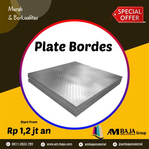 plate bordes semarang  baja group