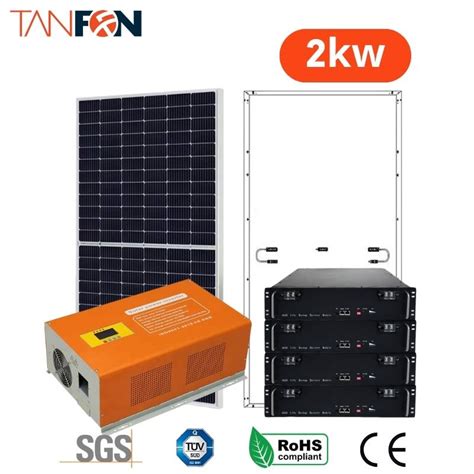 Kw Solar Panel System For Home With App Single Phase Solar System