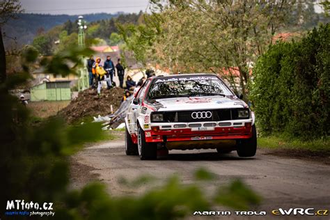 Lasagni Manuel Piceno Denis Audi Quattro Historic Vltava Rallye 2024