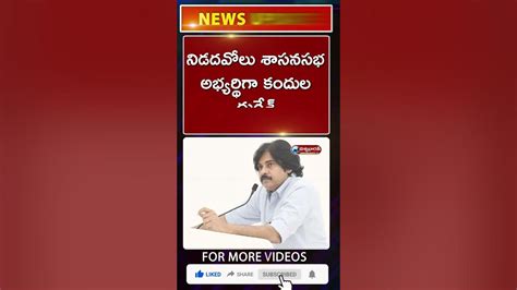 శాసనసభకు పోటీ చేసే మరో అభ్యర్థి పేరును ప్రకటించిన పవన్ కల్యాణ్ Janasena Pawan