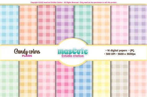 Plaids Digital Paper Pattern Graphic By Mascuteestudio Creative Fabrica