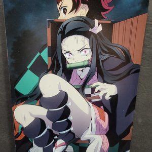 Art | Demon Slayer Tanjiro Nezuko Anime Wall Photo Art Board Print ...