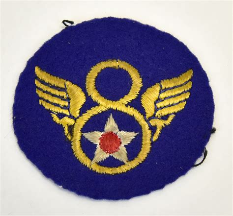 Eighth Air Force Patch Worn By Ssgt Miller National Museum Of The