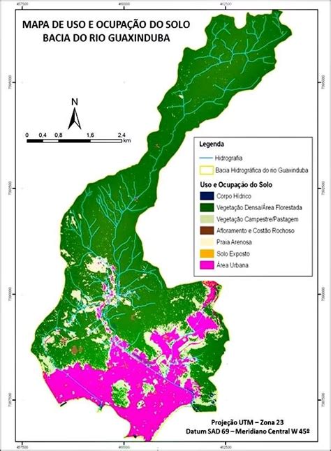 19 Mapa de Uso e Ocupação do solo da Bacia do Guaxinduba Fonte