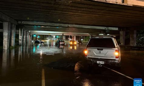 State Of Emergency Declared In Auckland As Heavy Rains Cause Flooding