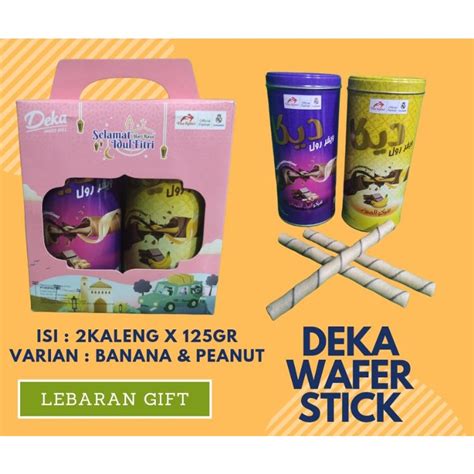 Jual Wafer Deka Roll Kaleng Isi Paket Lebaran Shopee Indonesia