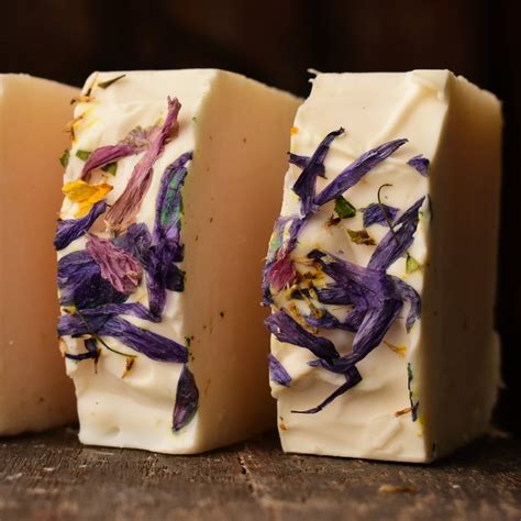 Old Fashioned Lard Soap With Some Damn Flowers — Six Buckets Farm