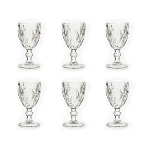 ROSE E TULIPANI SET 6 CALICI DIAMOND Greco Home