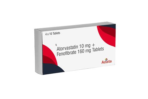 Atorvastatin Mg Fenofibrate Mg Tablets